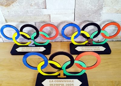 Trophées pour la Conviviale Olympik 2024