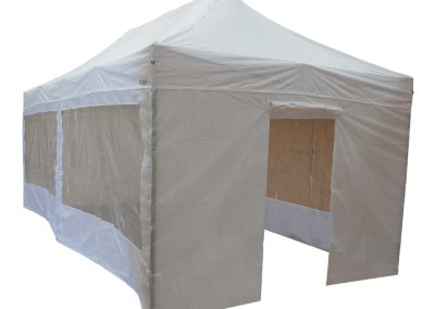 Tonnelle 3 x 6 m - vue latérale