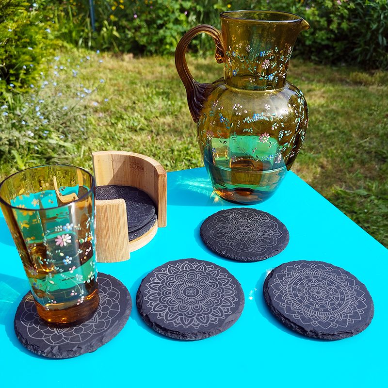 dessous de verre mandalas