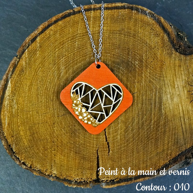 boucles d’oreilles cœur bohème