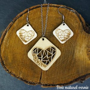 boucles d’oreilles cœur bohème