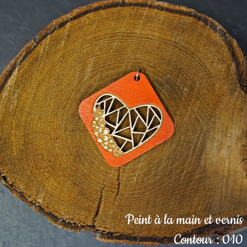 boucles d’oreilles cœur bohème