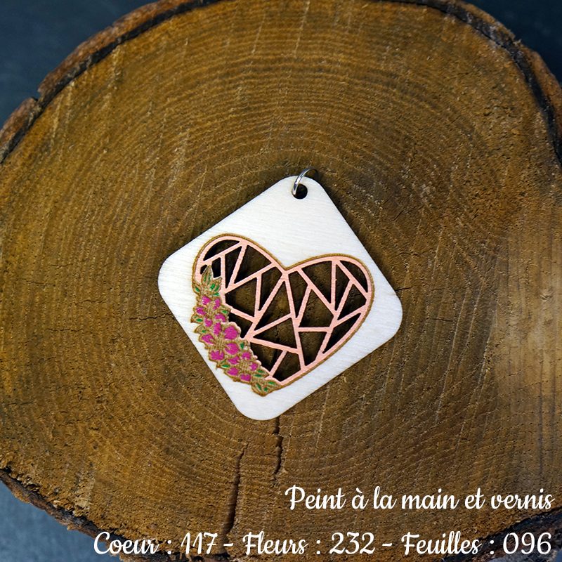 boucles d’oreilles cœur bohème
